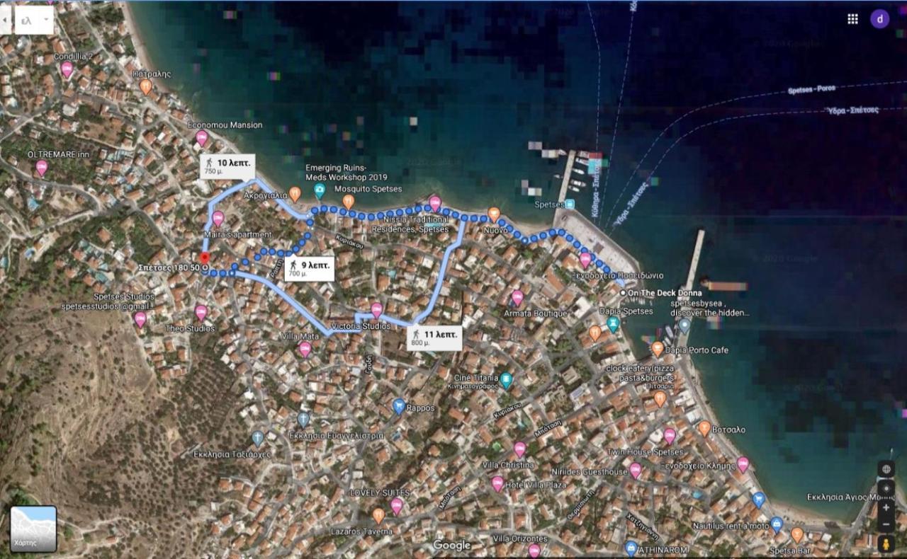Summer House In Spetses المظهر الخارجي الصورة